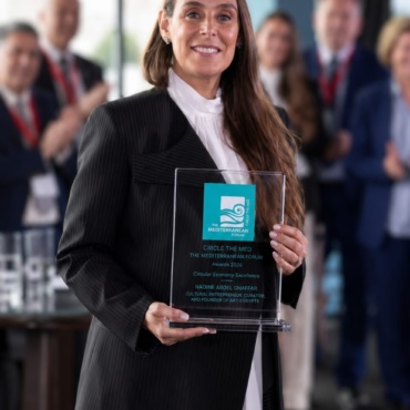 Nadine Abdel Ghaffar Receives Circular Economy Excellence Prize at Circle the Med 2026