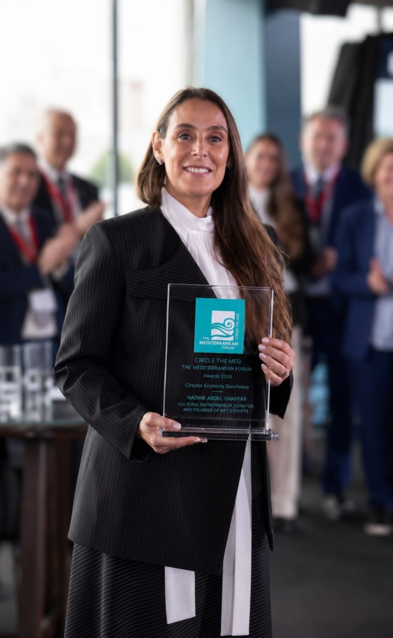 Nadine Abdel Ghaffar Receives Circular Economy Excellence Prize at Circle the Med 2026
