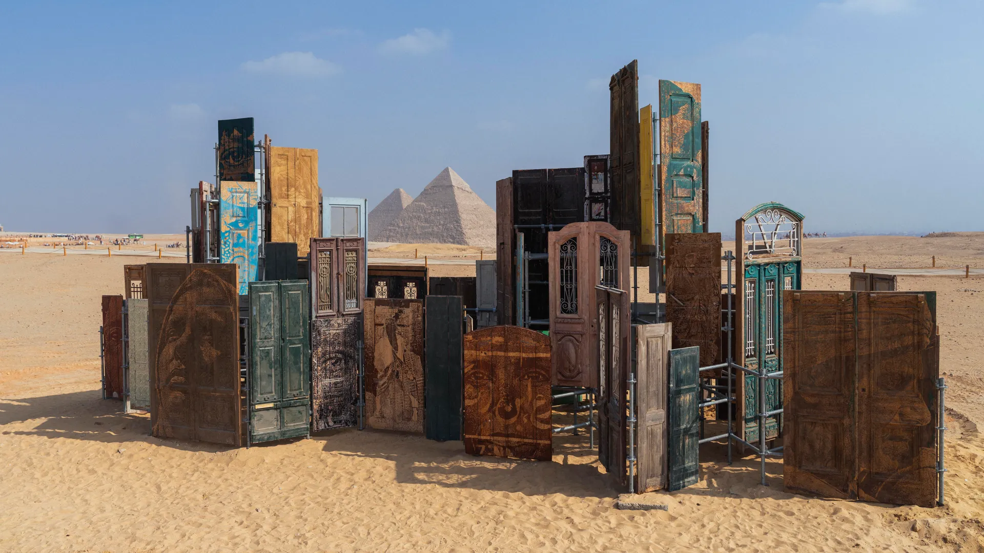 Alex Proba's ‘Echoes of the Infinite’ Courtesy Art D’Egypte