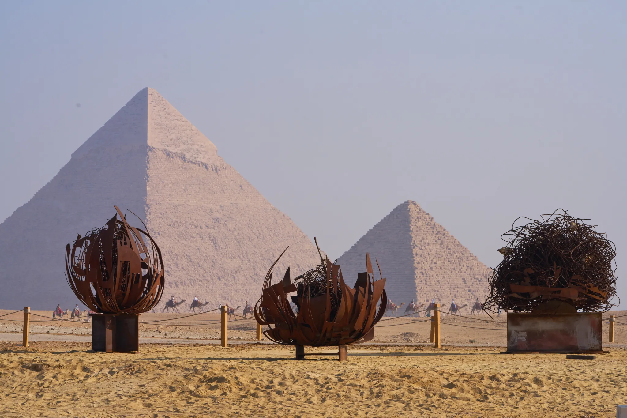 Nadim Karam’s 'Desert Flowers' Courtesy Art D’Egypte