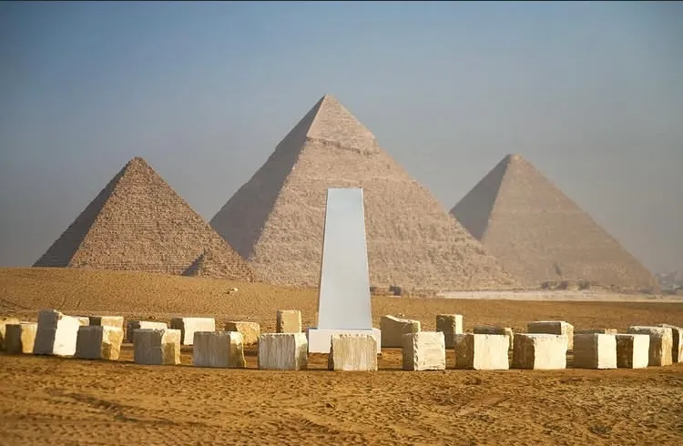 Michelangelo Pistoletto's ‘The Third Paradise’ Courtesy Art D’Egypte